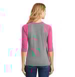 District DM136L Fuchsia Frost/ Grey Frost back