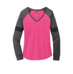 Heathered Dark Fuchsia/ Heathered Charcoal/ Black