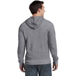 District DT1100 Dark Heather Grey back