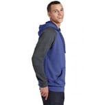 District DT196 Heathered Deep Royal/ Heathered Charcoal right