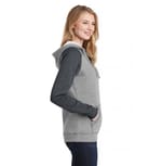 District DT296 Heathered Grey/ Heathered Charcoal right