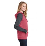 District DT296 Heathered Red/ Heathered Charcoal right