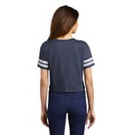 District DT488 Heathered True Navy/ White back
