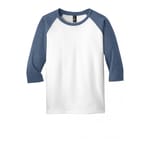 Heathered Navy/ White