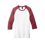 Heathered Red/ White