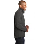 Port Authority F235 Black Charcoal Heather right