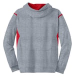 Sport-Tek TST246 Gry Hthr/Tr Rd back