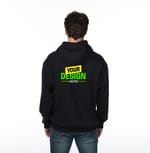 Gildan G185 BLACK back