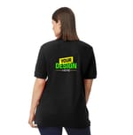 Gildan G858 BLACK back