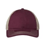 Dark Maroon/ Khaki
