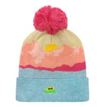 Mountain Morning Aqua/ Peach