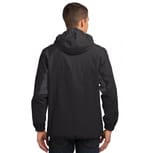Port Authority J322 Black/ Magnet Grey back