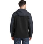 Port Authority J335 Black/ Battleship Grey back