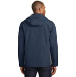 Port Authority J338 Dress Blue Navy/ Grey Steel back