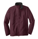 Maroon/ True Black