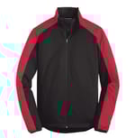 Deep Black/ Rich Red