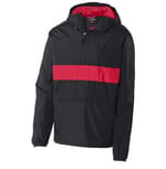 Black/ True Red