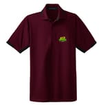Maroon/ Black