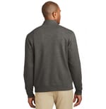 Port Authority K807 Charcoal Heather/ Medium Heather Grey back
