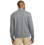 Port Authority K807 Medium Heather Grey/ Charcoal Heather back