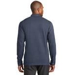 Port Authority K808 Estate Blue Heather/ Charcoal Heather back