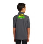 Port & Company KP55Y Charcoal back