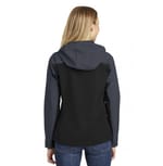Port Authority L335 Black/ Battleship Grey back