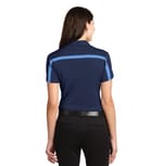 Port Authority L547 Navy/ Carolina Blue back