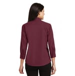 Port Authority L612 Burgundy back