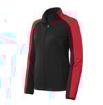 Deep Black/ Rich Red