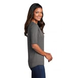 Port Authority LK583 Black/ Thunder Grey right