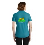 Port Authority LK600 Teal back