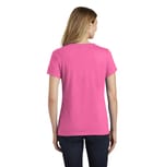 Port & Company LPC455V Neon Pink Heather back