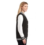 Sport-Tek LST270 Black/ White right