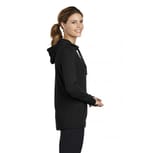 Sport-Tek LST296 Black Triad Solid right
