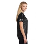 Sport-Tek LST307 Black/ White right
