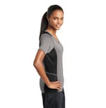 Sport-Tek LST361 Vintage Heather/ Black right