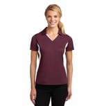 Maroon/ White