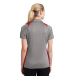 Sport-Tek LST665 Vintage Heather/ True Red back