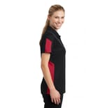 Sport-Tek LST695 Black/ True Red right