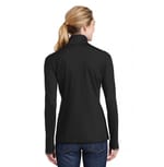 Sport-Tek LST853 Black/ Charcoal Grey back