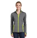 Charcoal Grey Heather/ Charge Green