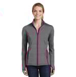 Charcoal Grey Heather/ Pink Rush