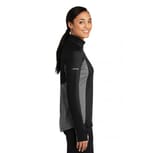 Sport-Tek LST854 Black/ Charcoal Grey Heather right