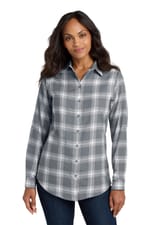 Grey/ Cream Open Plaid