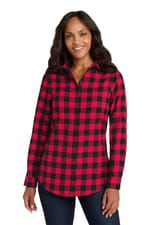 Red/ Black Buffalo Check