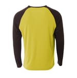 A4 Apparel N3374 GOLD/BLACK back