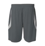 A4 Apparel N5364 GRAPHITE/WHITE back