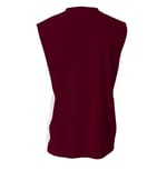 A4 Apparel NB2320 MAROON WHITE back