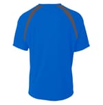 A4 Apparel NB3001 ROYAL/GRAPHITE back